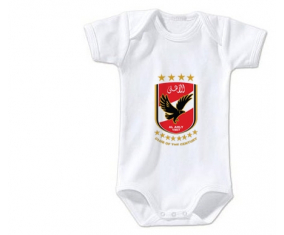 Body bebé Al Ahly Sporting Club talla 3/6 meses mangas cortas