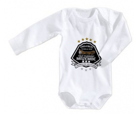 Body bebé todopoderoso mazembe talla 3/6 meses mangas largas