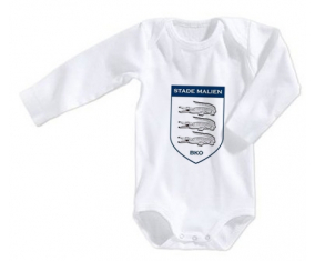 Body bebé Stade Malien talla 3/6 meses mangas largas