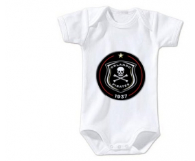 Body bebé Orlando Pirates Football Club talla 3/6 meses mangas cortas