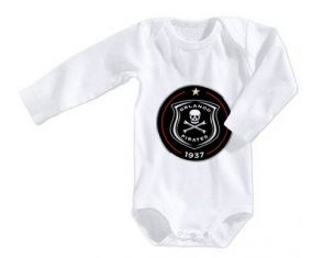 Body bebé Orlando Pirates Football Club talla 3/6 meses mangas largas