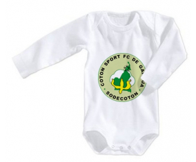 Body bebé Cotton Sport Football Club de Garoua talla 3/6 meses mangas largas