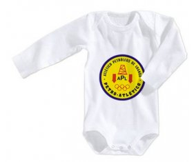 Body bebé Atlético Petrees de Luanda talla 3/6 meses mangas largas