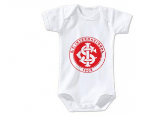 Body Baby Sport Club Internacional Talla 3/6 Meses Mangas Cortas