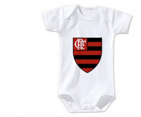 Body Baby Clube de Regatas do Flamengo talla 3/6 meses mangas cortas