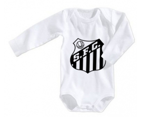 Body bebé Santos Futebol Clube talla 3/6 meses mangas largas