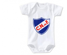 Body Baby Club Nacional de Fútbol Tamaño 3/6 Meses Mangas Cortas
