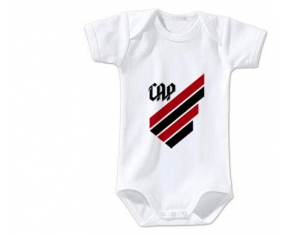 Body Baby Club Athletico Paranaense Talla 3/6 Meses Mangas Cortas