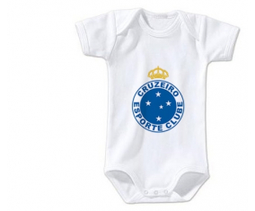 Body bebé Cruzeiro Esporte Clube talla 3/6 meses mangas cortas