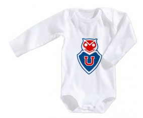 Body Baby Club Universidad de Chile talla 3/6 meses mangas largas