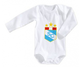 Body Baby Club Sporting Cristal Péru talla 3/6 meses mangas largas