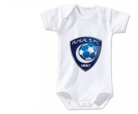 Body bebé Al-Hilal Football Club Arabia Saudita talla 3/6 meses mangas cortas