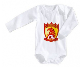 Body bebé Guangzhou Evergrande Taobao Football Club China talla 3/6 meses mangas largas