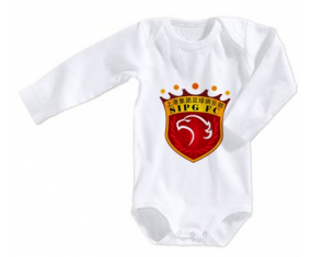 Body bebé Shanghai SIPG China talla 3/6 meses mangas largas