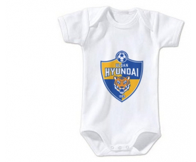 Body bebé Ulsan Hyundai Football Club Corea del Sur talla 3/6 meses mangas cortas