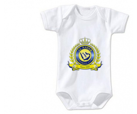 Body bebé Al-Nassr Riyad Saudi Arabia talla 3/6 meses mangas cortas