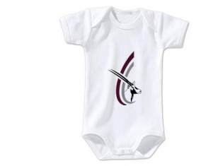 Body Baby Al-Wahda Club Emiratos Árabes Unidos Tamaño 3/6 Meses Mangas Cortas