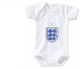 Body bebé selección inglesa de fútbol talla 3/6 meses mangas cortas