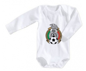 Body Baby México Selección Nacional de fútbol talla 3/6 meses mangas largas