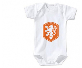 Body bebé selección holandesa de fútbol talla 3/6 meses mangas cortas
