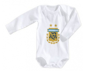 Body bebé Argentina selección de fútbol talla 3/6 meses mangas largas