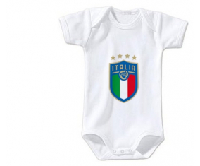 Body bebé Italia selección de fútbol tamaño 3/6 meses mangas cortas