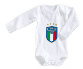 Body bebé Italia selección de fútbol talla 3/6 meses mangas largas