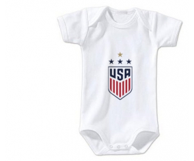 Body bebé selección de fútbol de EE.UU. talla 3/6 meses mangas cortas