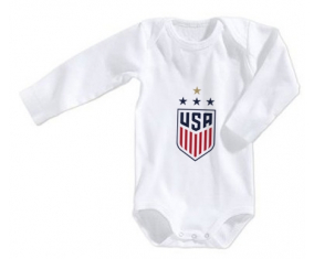 Body bebé selección de fútbol de EE.UU. talla 3/6 meses mangas largas