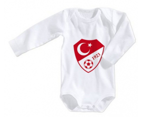 Body bebé turquía selección de fútbol tamaño 3/6 meses mangas largas