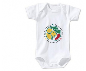 Body bebé Senegal selección de fútbol talla 3/6 meses mangas cortas