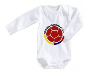 Body bebé Selección Colombia de fútbol talla 3/6 meses mangas largas
