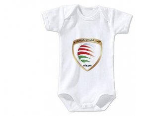 Body bebé Oman equipo nacional de fútbol talla 3/6 meses mangas cortas