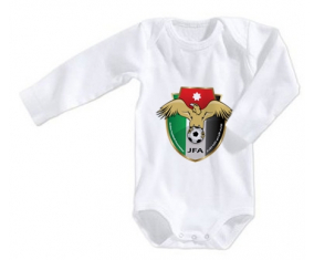 Body bebé jordano tamaño equipo nacional de fútbol 3/6 meses mangas largas