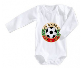 Body bebé Bulgaria selección de fútbol tamaño 3/6 meses mangas largas