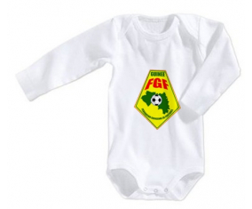 Body bebé Guinea selección de fútbol talla 3/6 meses mangas largas