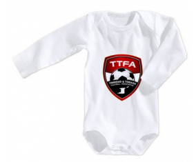 Body bebé Trinidad y Tobago selección nacional de fútbol talla 3/6 meses mangas largas