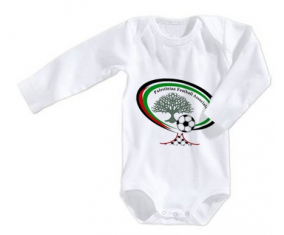 Body bebé Palestina selección de fútbol tamaño 3/6 meses mangas largas