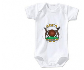 Body bebé Antigua y Barbuda selección nacional de fútbol talla 3/6 meses mangas cortas