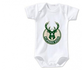 Body bebé Milwaukee Bucks talla 3/6 meses mangas cortas