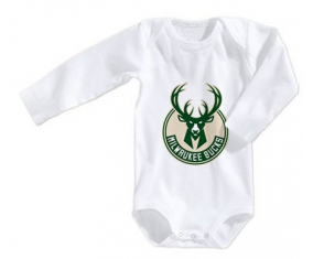 Body bebé Milwaukee Bucks talla 3/6 meses mangas largas