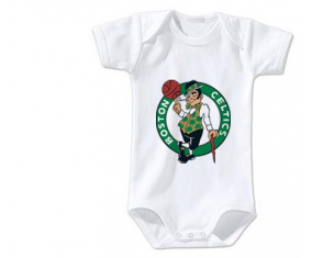 Body bebé Boston Celtics talla 3/6 meses mangas cortas