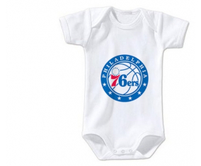 Body bebé Philadelphia 76ers talla 3/6 meses mangas cortas