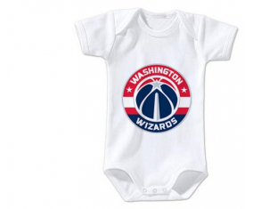 Body bebé Washington Wizards talla 3/6 meses mangas cortas