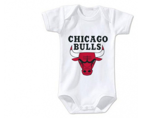 Body bebé Chicago Bulls talla 3/6 meses mangas cortas