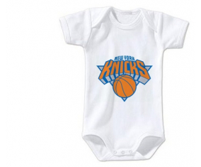 Body bebé New York Knicks talla 3/6 meses mangas cortas