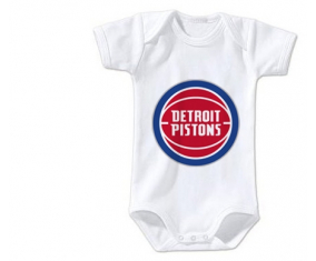 Body Detroit Pistons tamaño bebé 3/6 meses mangas cortas