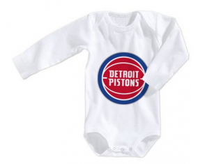 Body Detroit Pistons tamaño bebé 3/6 meses mangas largas