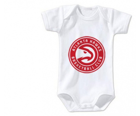 Body bebé Atlanta Hawks talla 3/6 meses mangas cortas