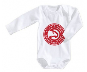 Body bebé Atlanta Hawks talla 3/6 meses mangas largas